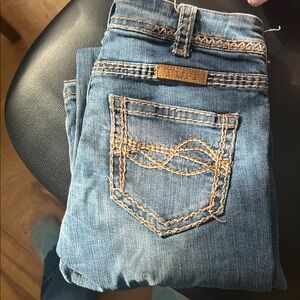 Cowgirl Tuff Blue Boot Cut Jeans